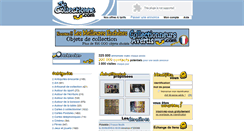 Desktop Screenshot of jecollectionne.com